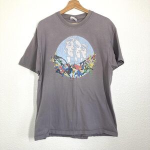 Vintage DC Comics Justice League Shirt Mens Large Gray Superhero Graphic Tee 90s